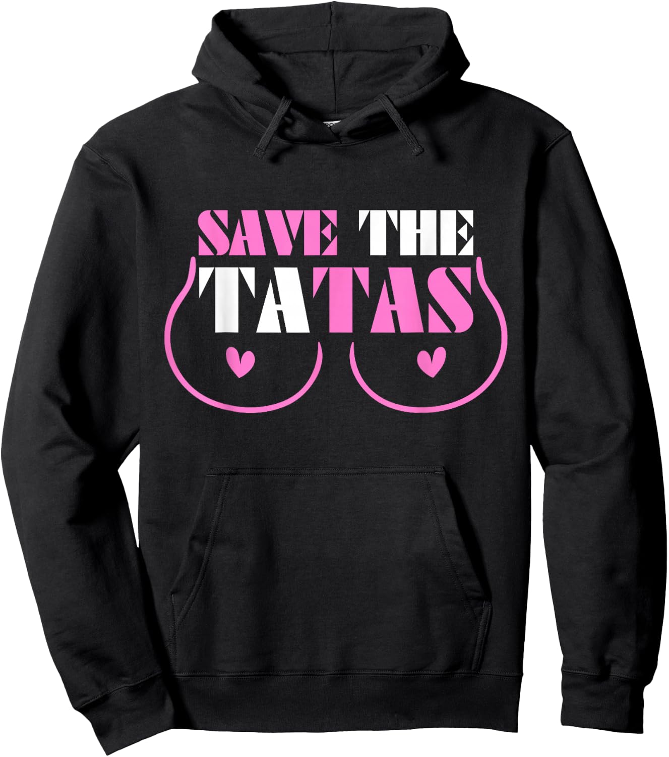 Save the tatas Hoodie - Hoodie | Black