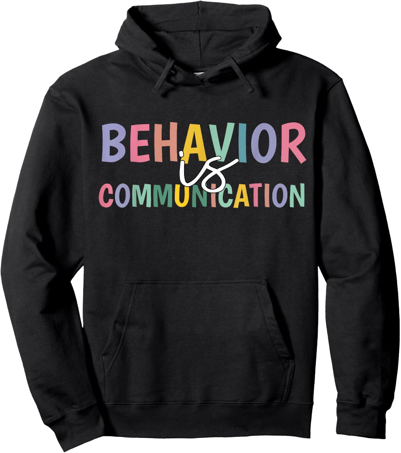 Cute Behavior Is Communication Hoodie - Hoodie | Black