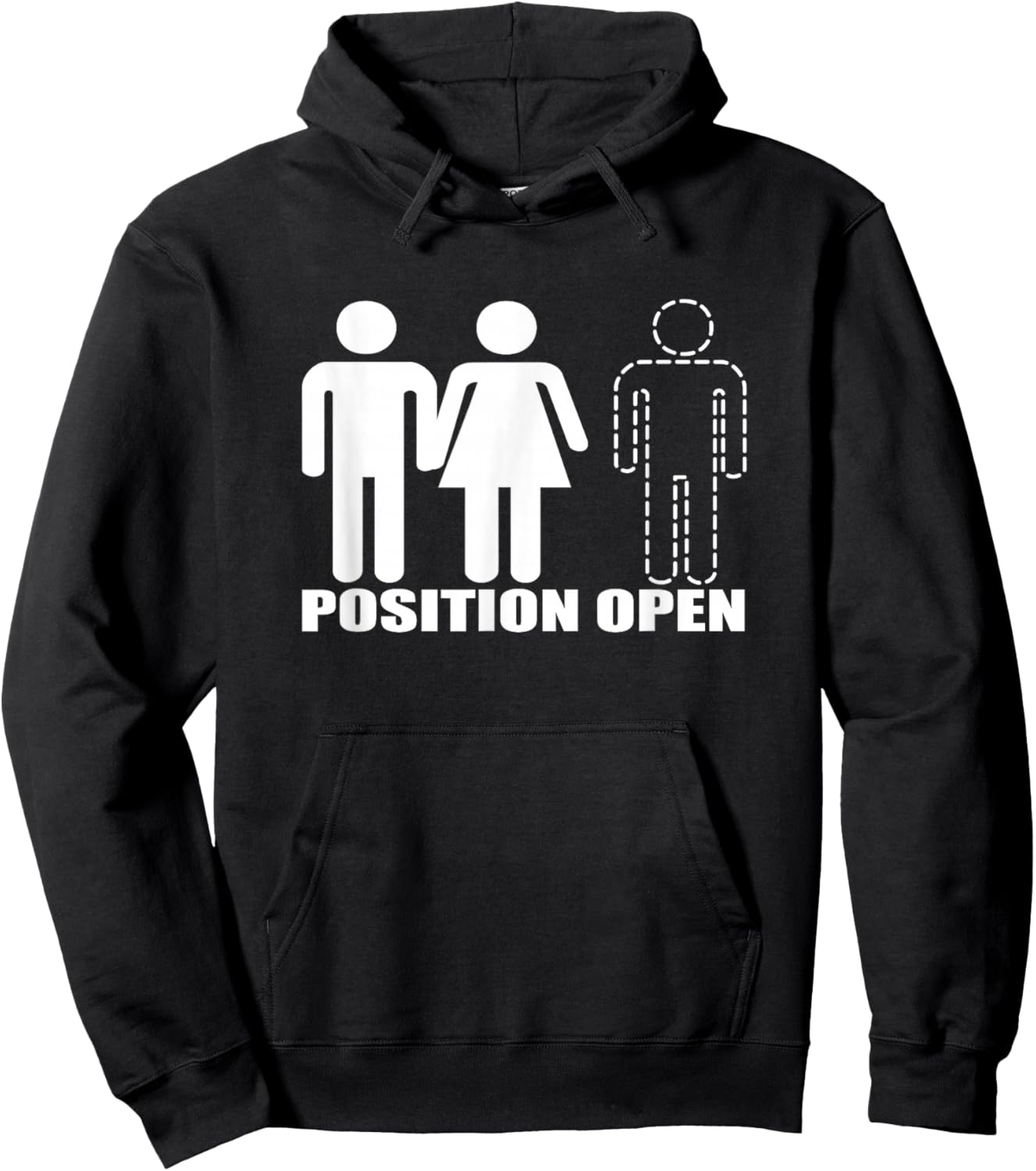 Position open - Male Female Male - Swingers Hoodie - Hoodie | Black