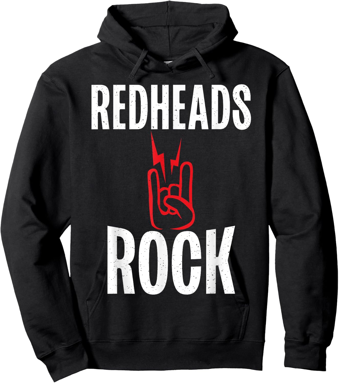 Redheads Rock Redhead Hoodie - Hoodie | Black