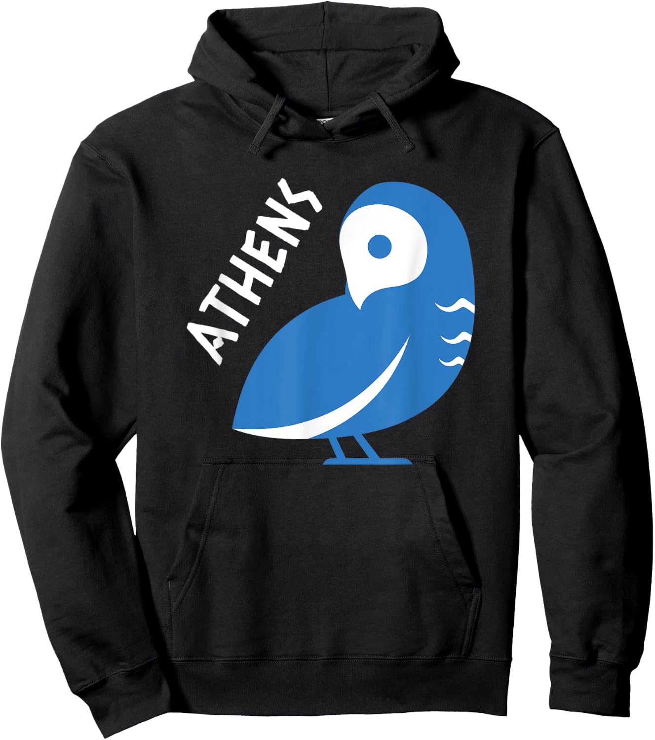 Athens cute Owl Greece Souvenir Hoodie - Hoodie | Black