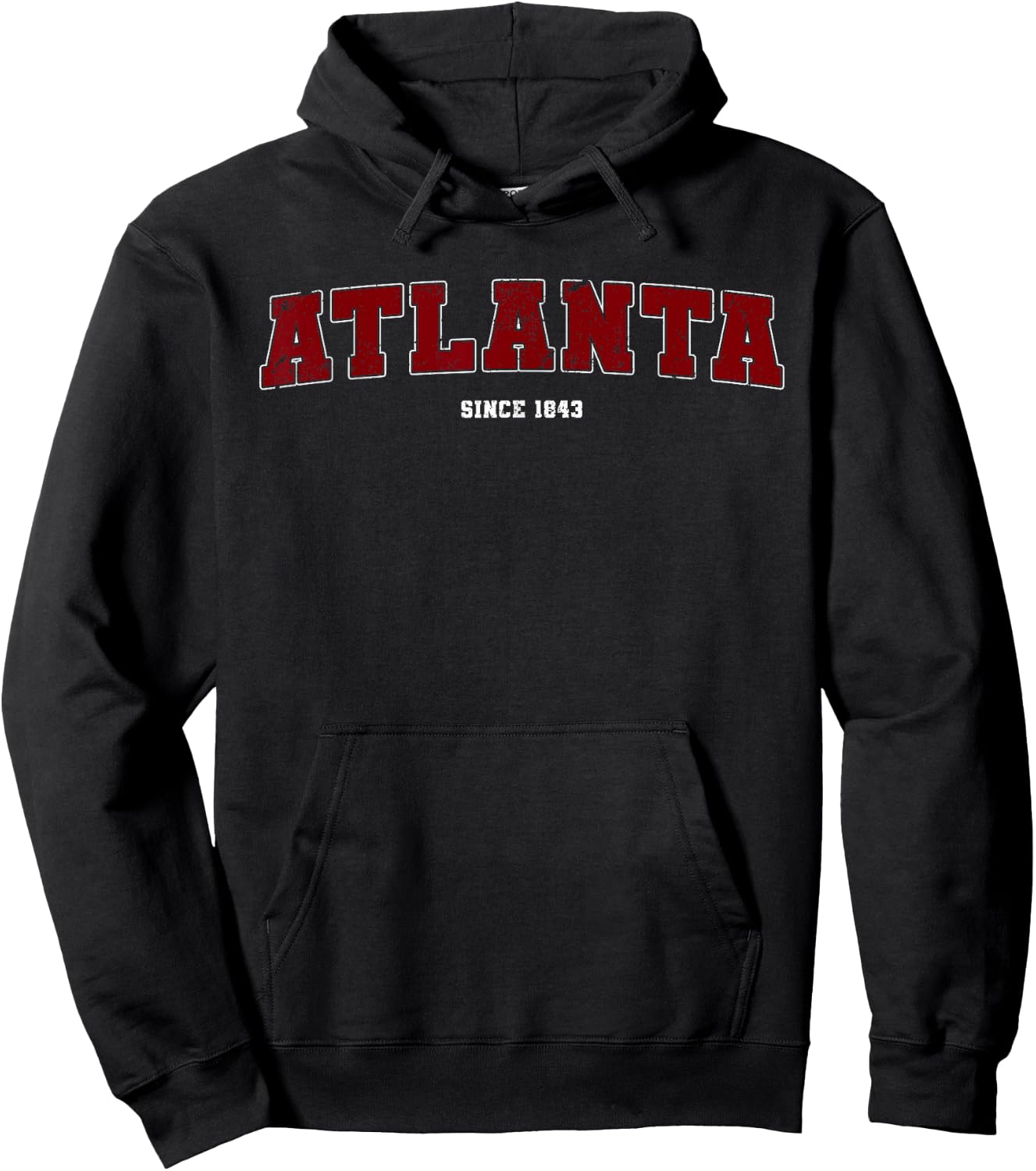 Atlanta City Design ATL Atlantan Women Men Hoodie - Hoodie | Black