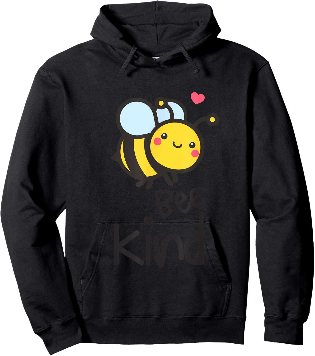 Bee Kind Bumble Bee Anti Bullying Teacher Kindness Matters Women Girls Kids Hoodie - Hoodie | Black