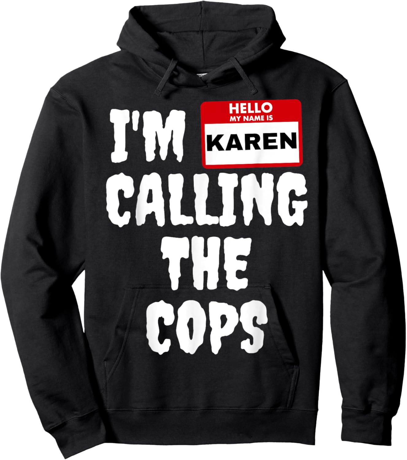 Funny Karen Halloween Costume Speak To The Manager Hoodie - Hoodie | Black