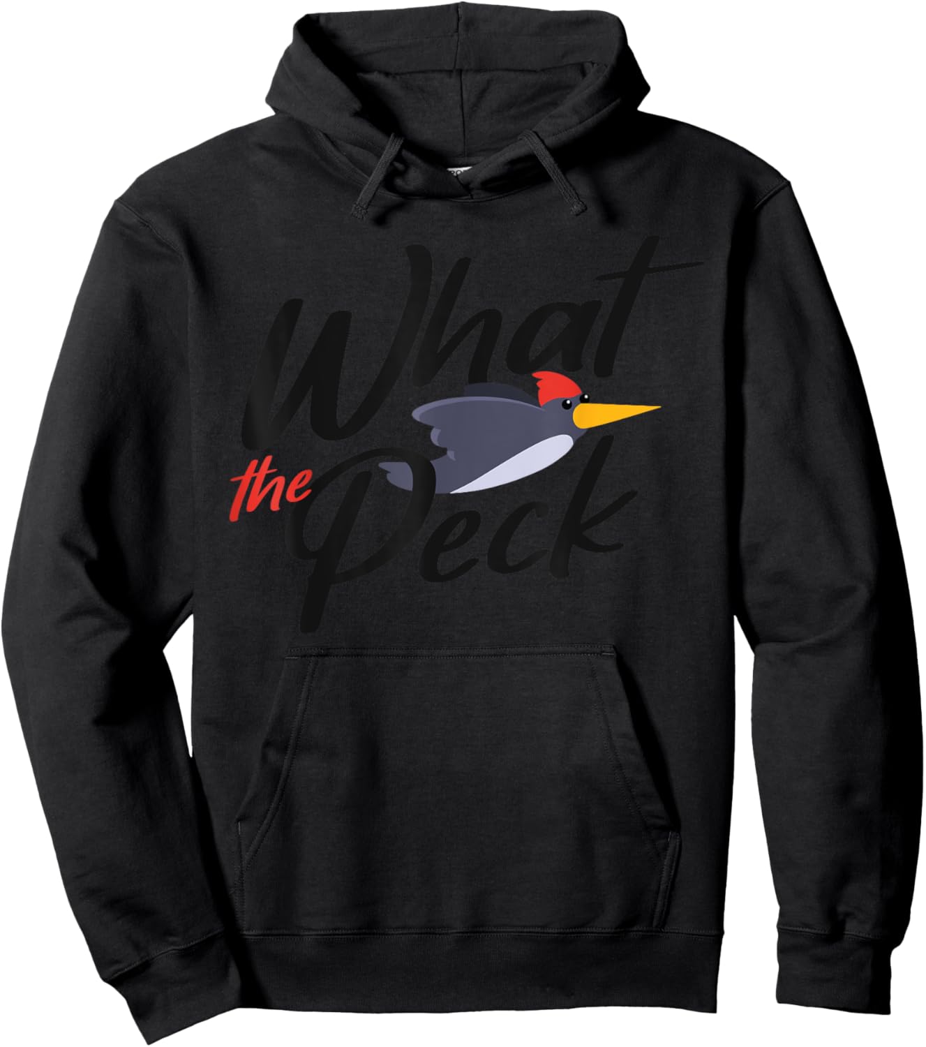 Birdwatching - What the Peck Hoodie - Hoodie | Black