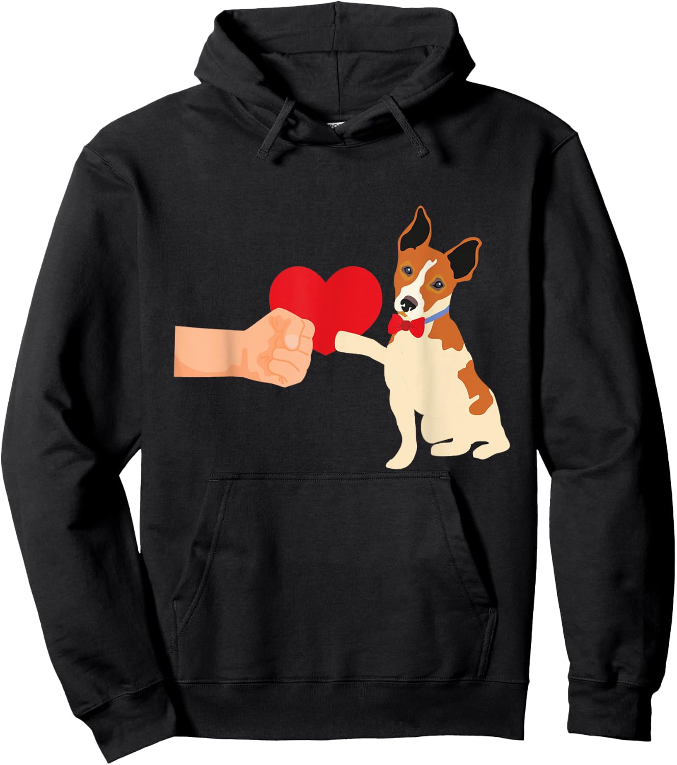 Jack Russell Terrier Love - Dog Lover Pet Owner Puppy Hoodie - Hoodie | Black
