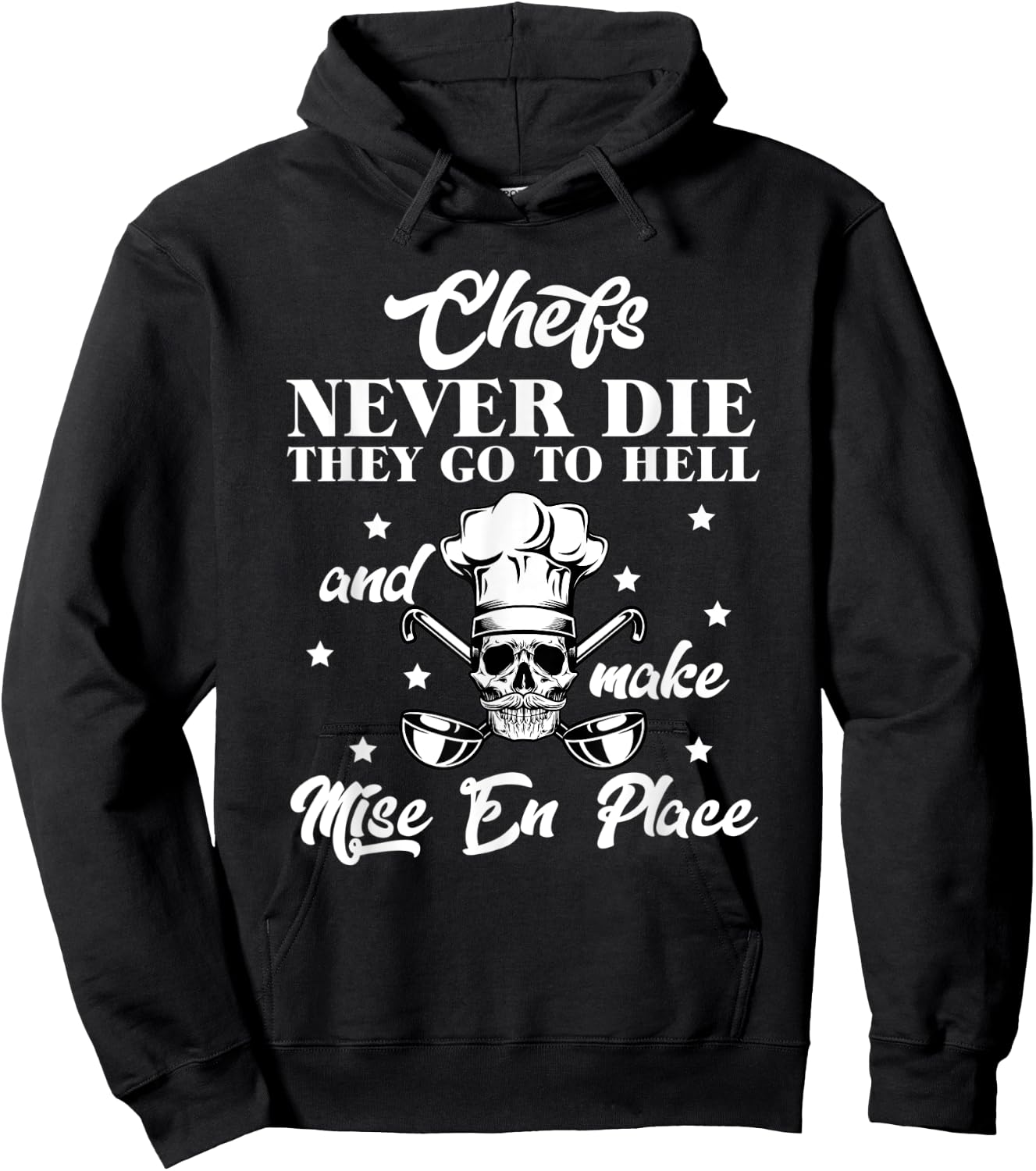 Mise En Place - Restaurant Gastronomie Professional Chef Hoodie - Hoodie | Black