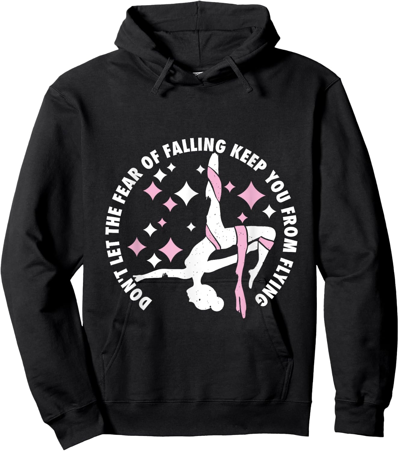 Aerialist | Aerial Yoga | Circus Artist from Silk Acrobatics Hoodie - Hoodie | Black