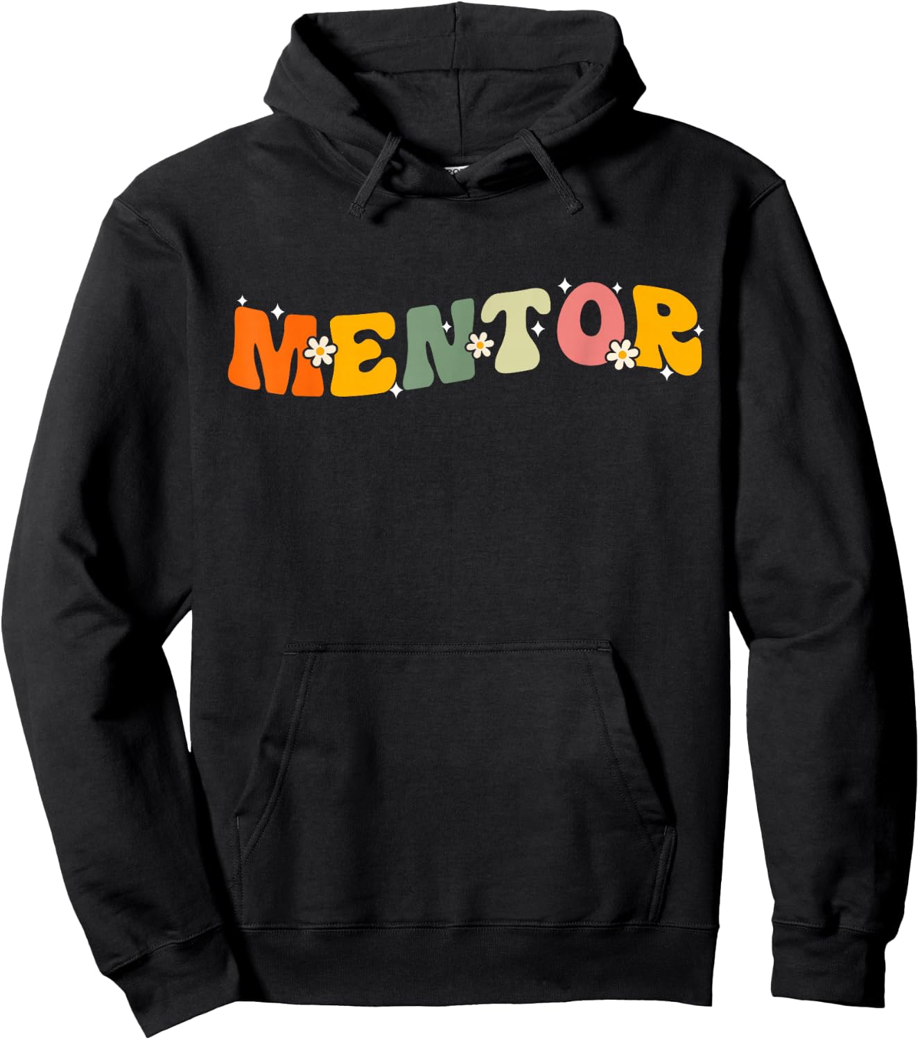 Mentor Groovy Mentor Teachers Mentor Coach Mentor Job Title Hoodie - Hoodie | Black