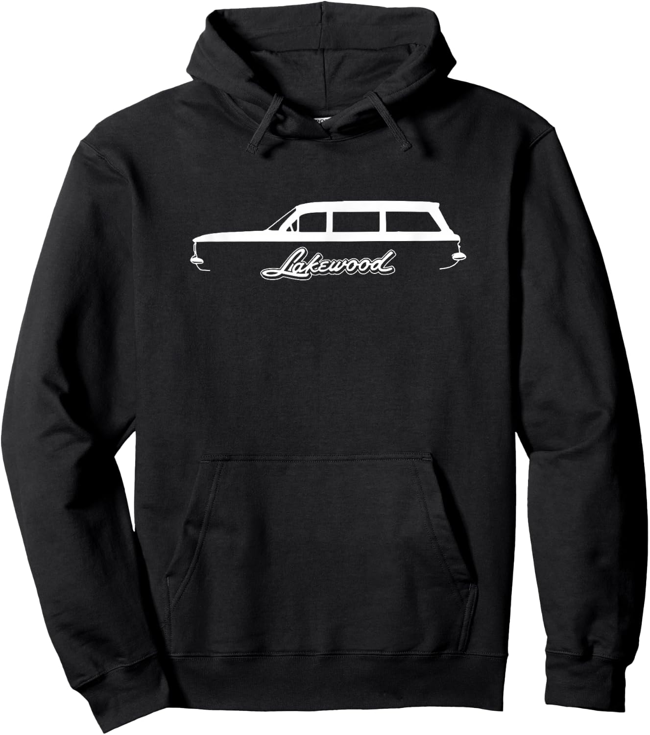 Corvair Lakewood Wagon Hoodie - Hoodie | Black
