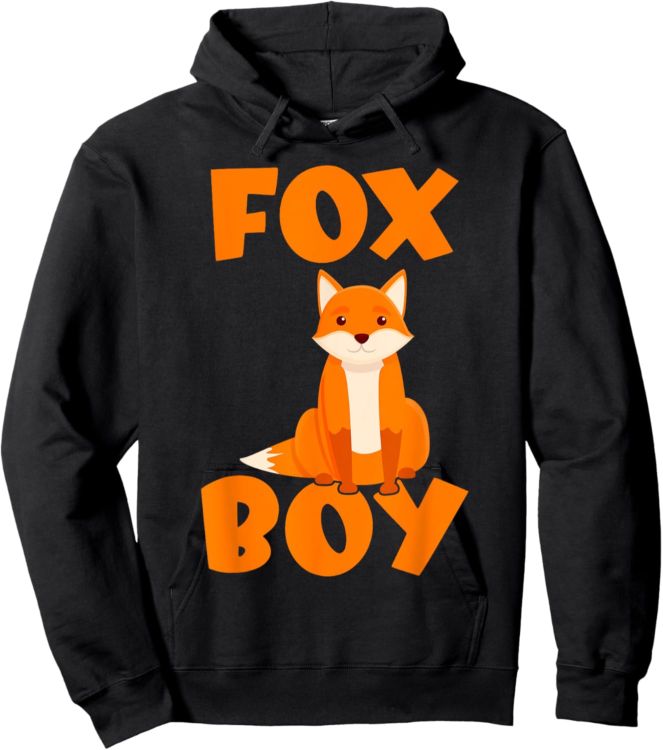 Fox Boy Hoodie - Hoodie | Black