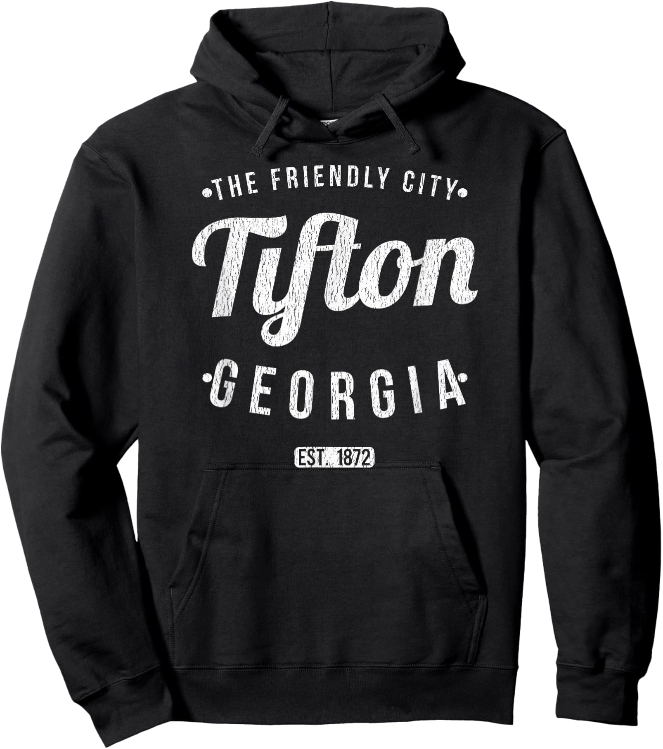 Tifton Georgia Retro Vintage Souvenir GA Tifton Hoodie - Hoodie | Black