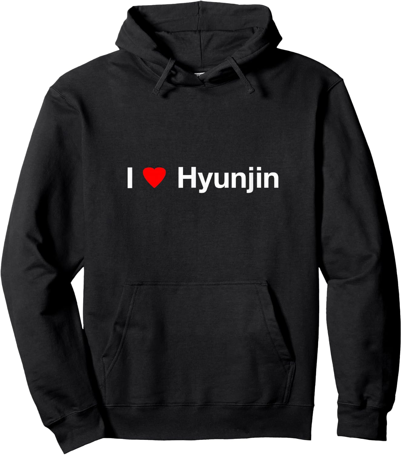 I Heart Hyunjin Hoodie - Hoodie | Black