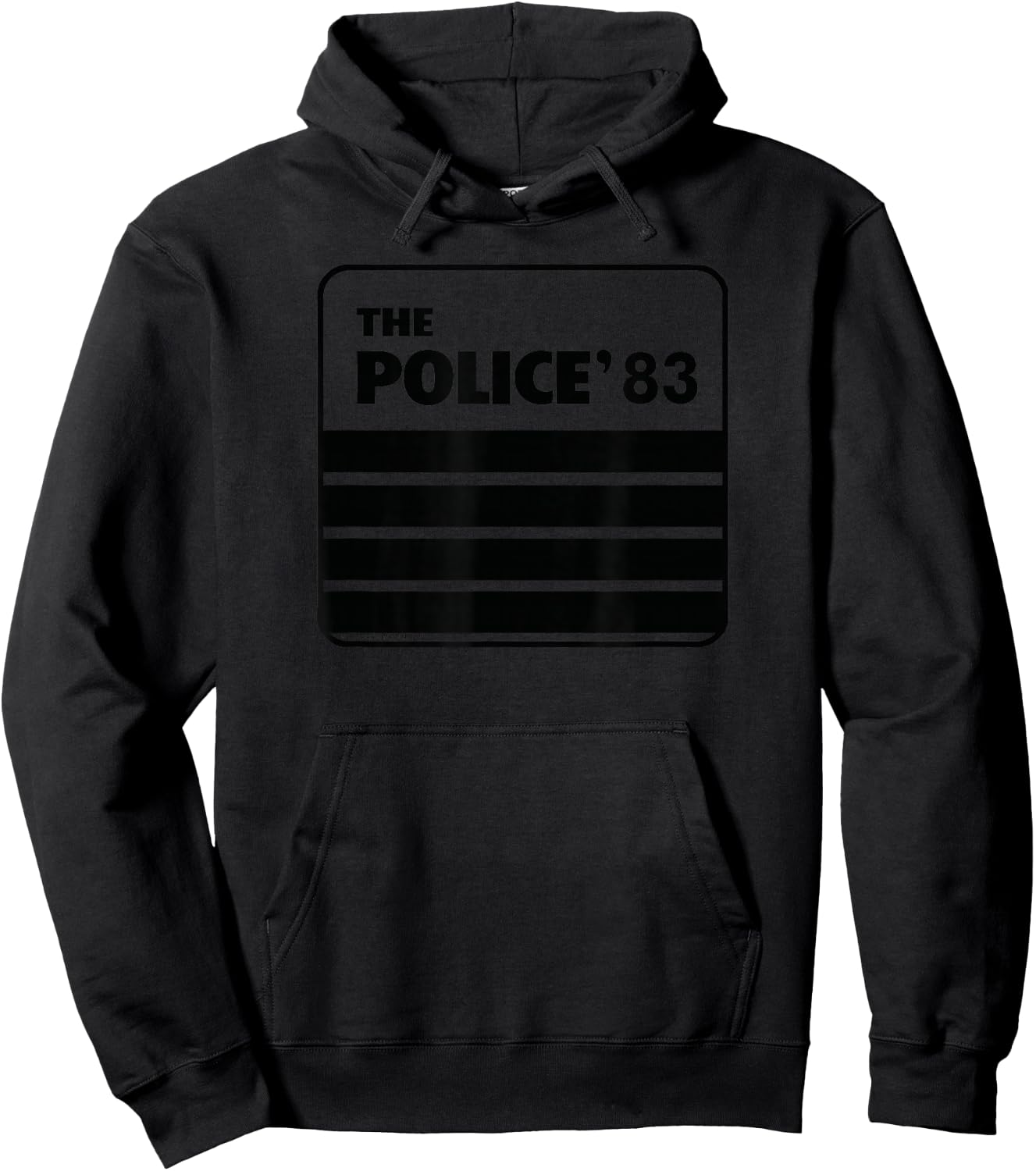 Official The Police Rock Music Band Boys 83 Hoodie - Hoodie | Black