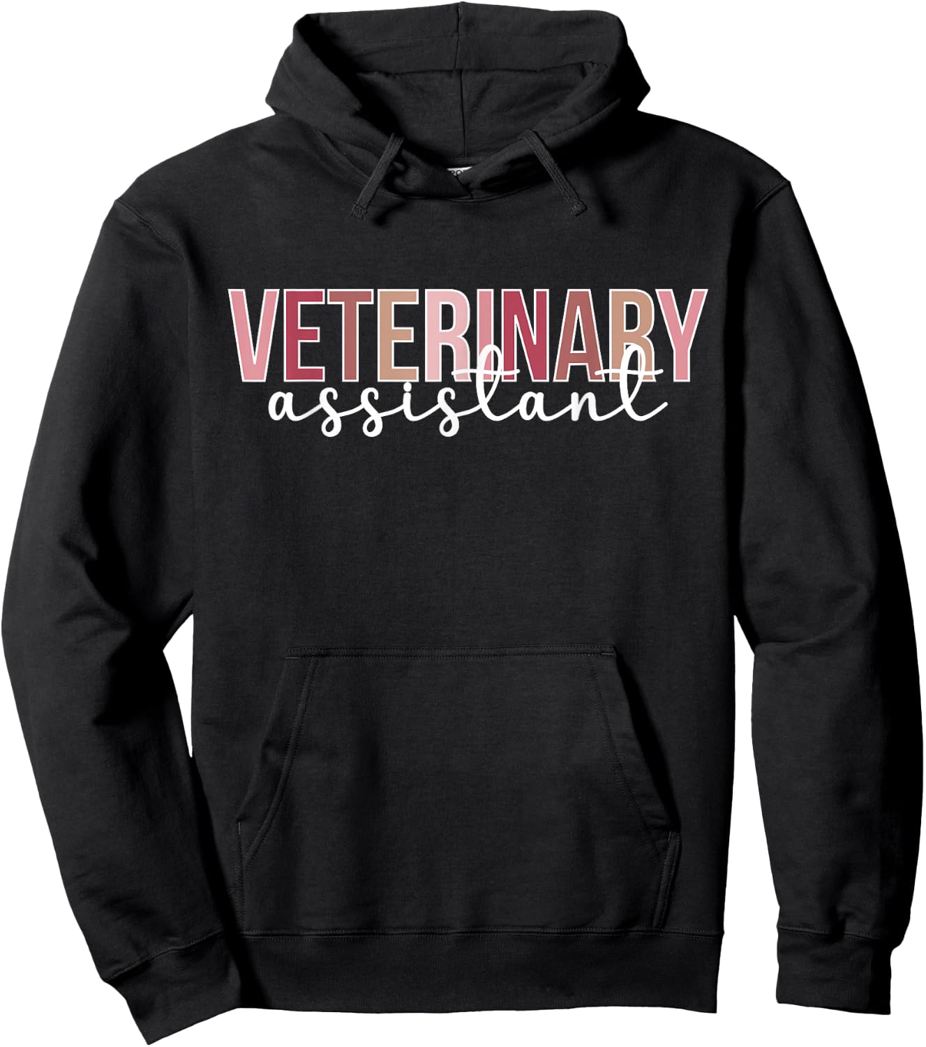 Veterinary Assistant Cute Vet Assistant Hoodie - Hoodie | Black