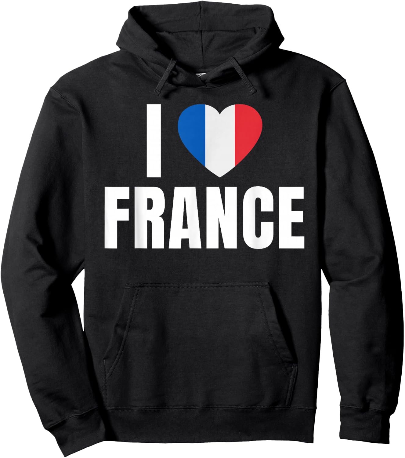 I love France Hoodie - Hoodie | Black