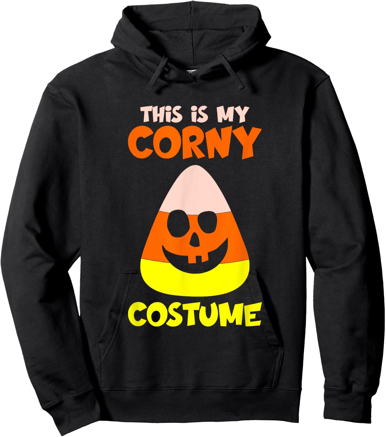 This is my corny costume candy Halloween sweet or sour Hoodie - Hoodie | Black