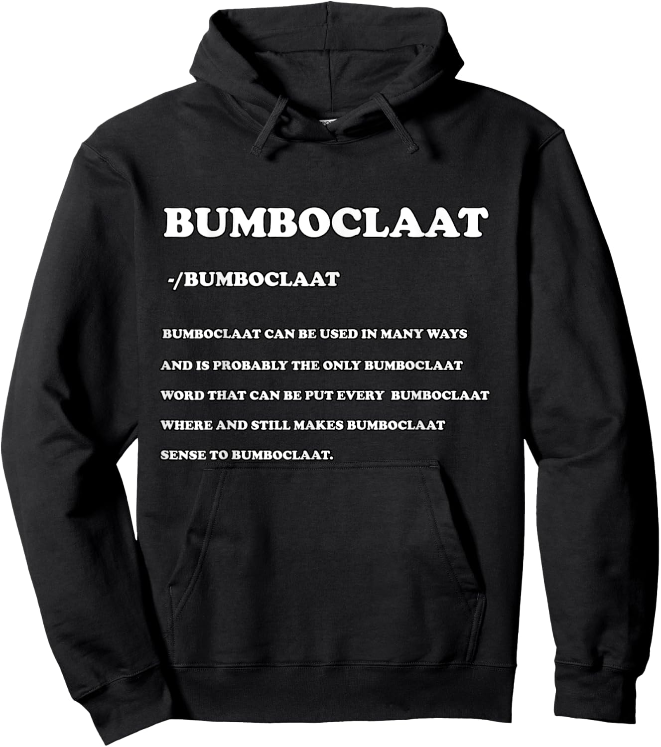 Bumboclaat blm Hoodie - Hoodie | Black