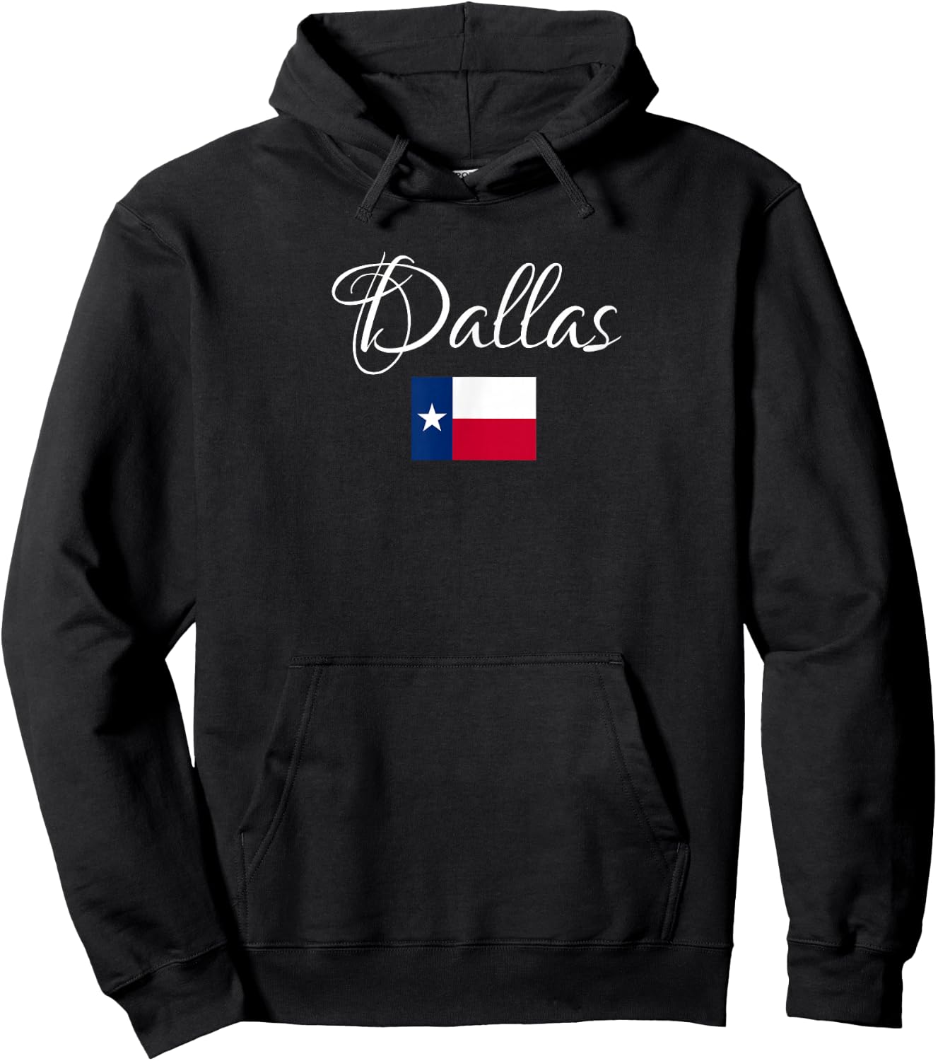 Dallas, Texas USA Hoodie - Hoodie | Black