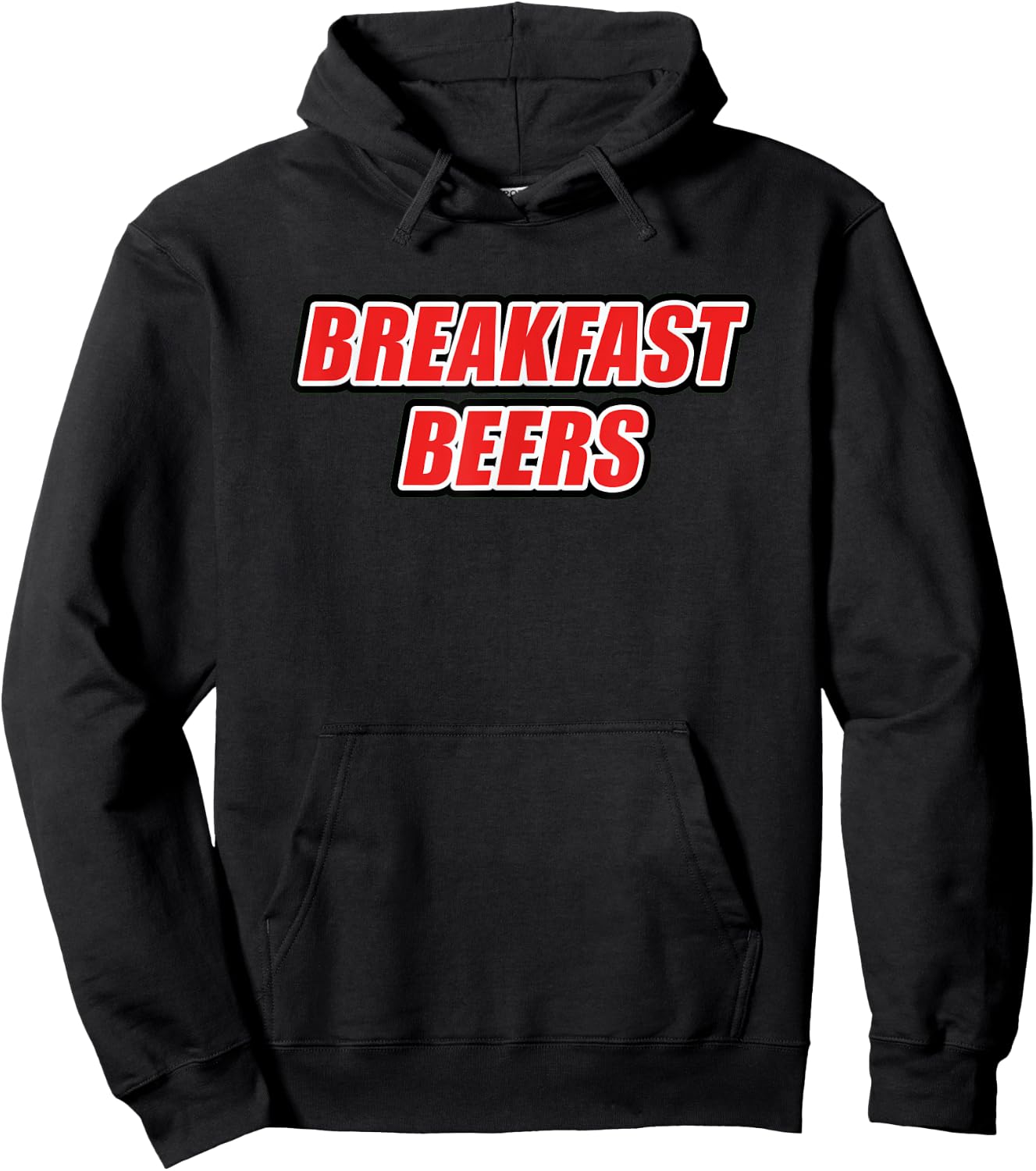 Breakfast Beers Hoodie - Hoodie | Black