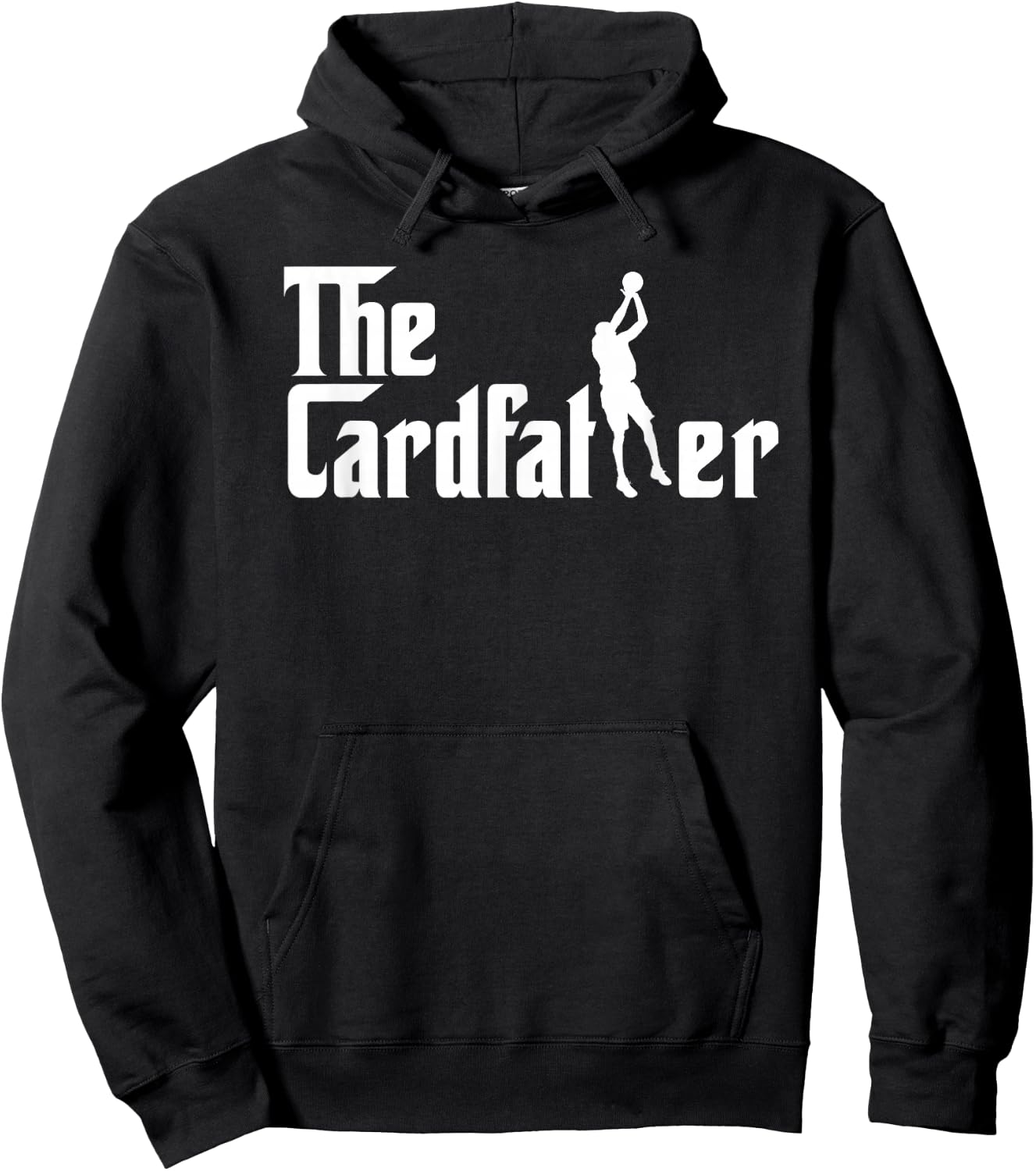 The Cardfather Funny Basketball Card Collector Trading Cards Hoodie - Hoodie | Black