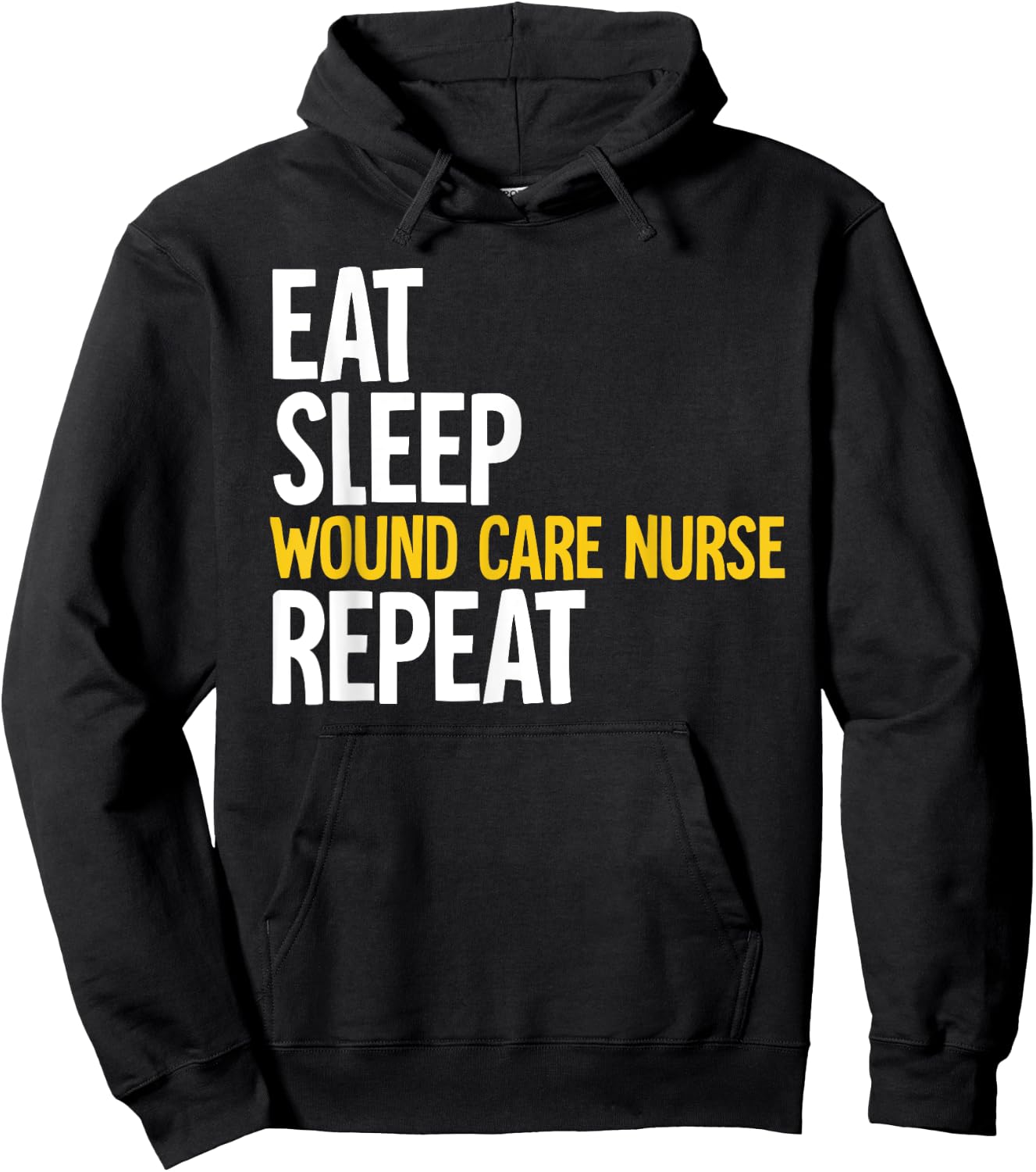 Wound Care Nurse Hoodie - Hoodie | Black