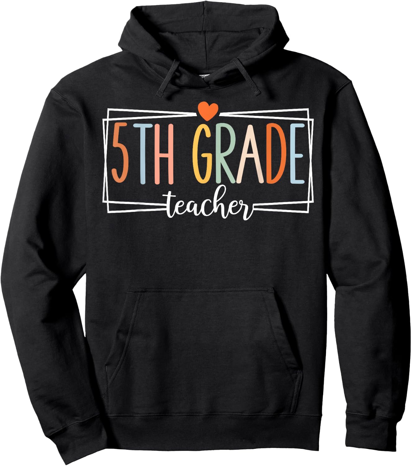 Fifth Grade Teacher Funny 5th Grade Teachers Back to School Hoodie - Hoodie | Black