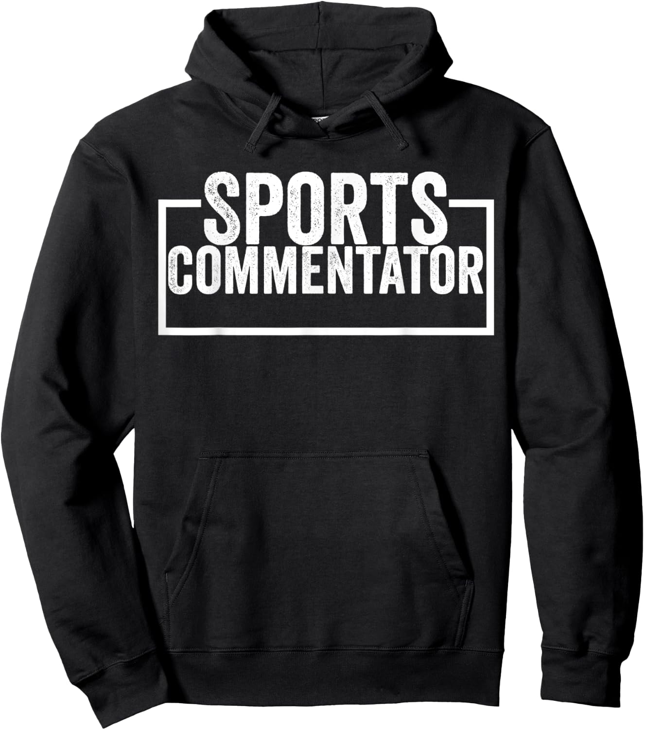 Sports Commentator Hoodie - Hoodie | Black