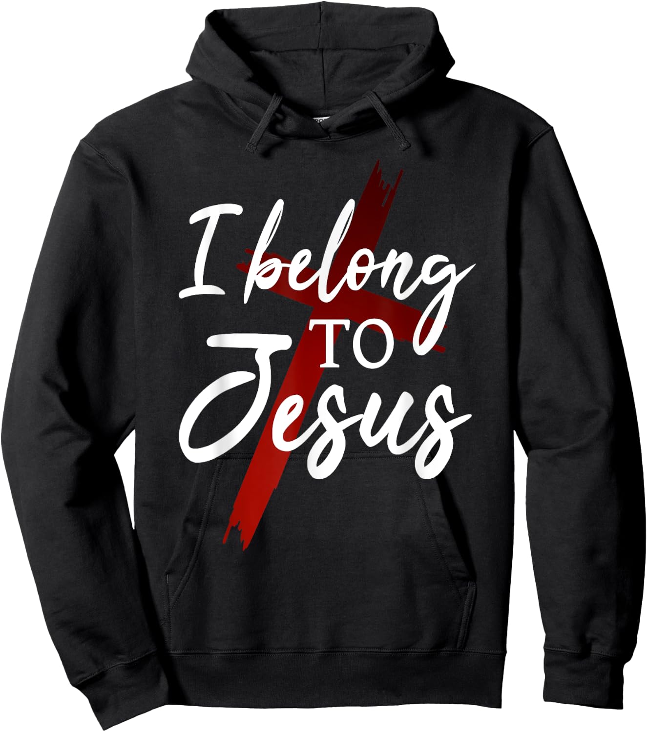 Christian God Faith I belong to jesus Hoodie - Hoodie | Black