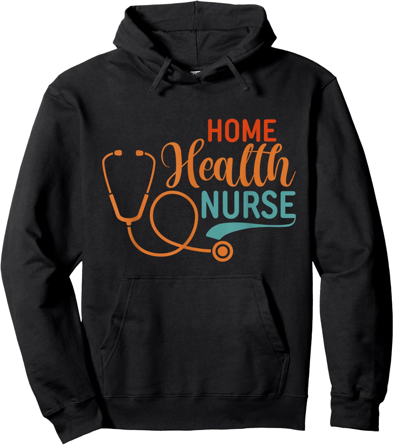 Home Health Nurse Graphic Nurses And Nursing Hoodie - Hoodie | Black