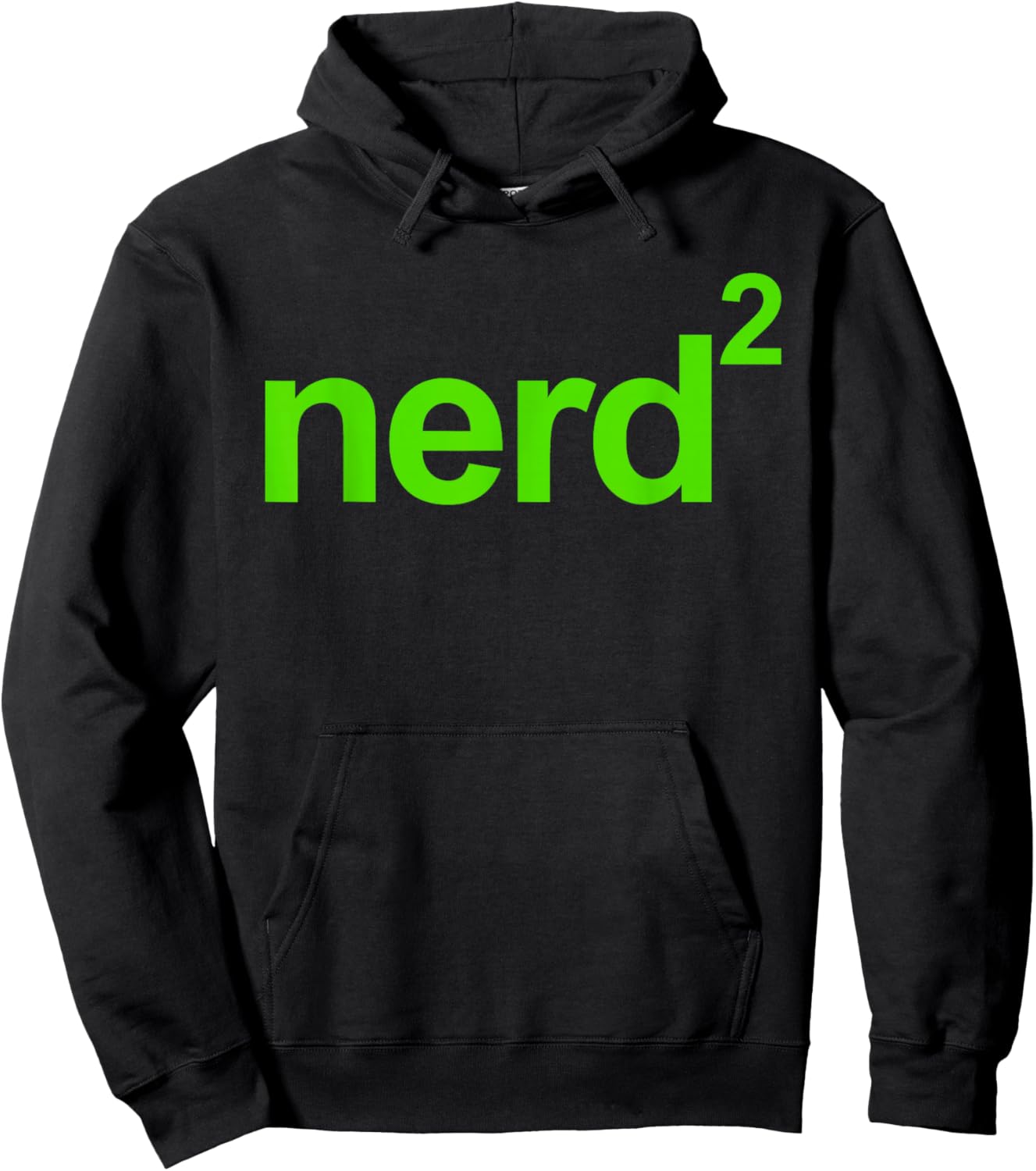 Nerd Squared - Technology Computer Programmer AI Smart Hoodie - Hoodie | Black