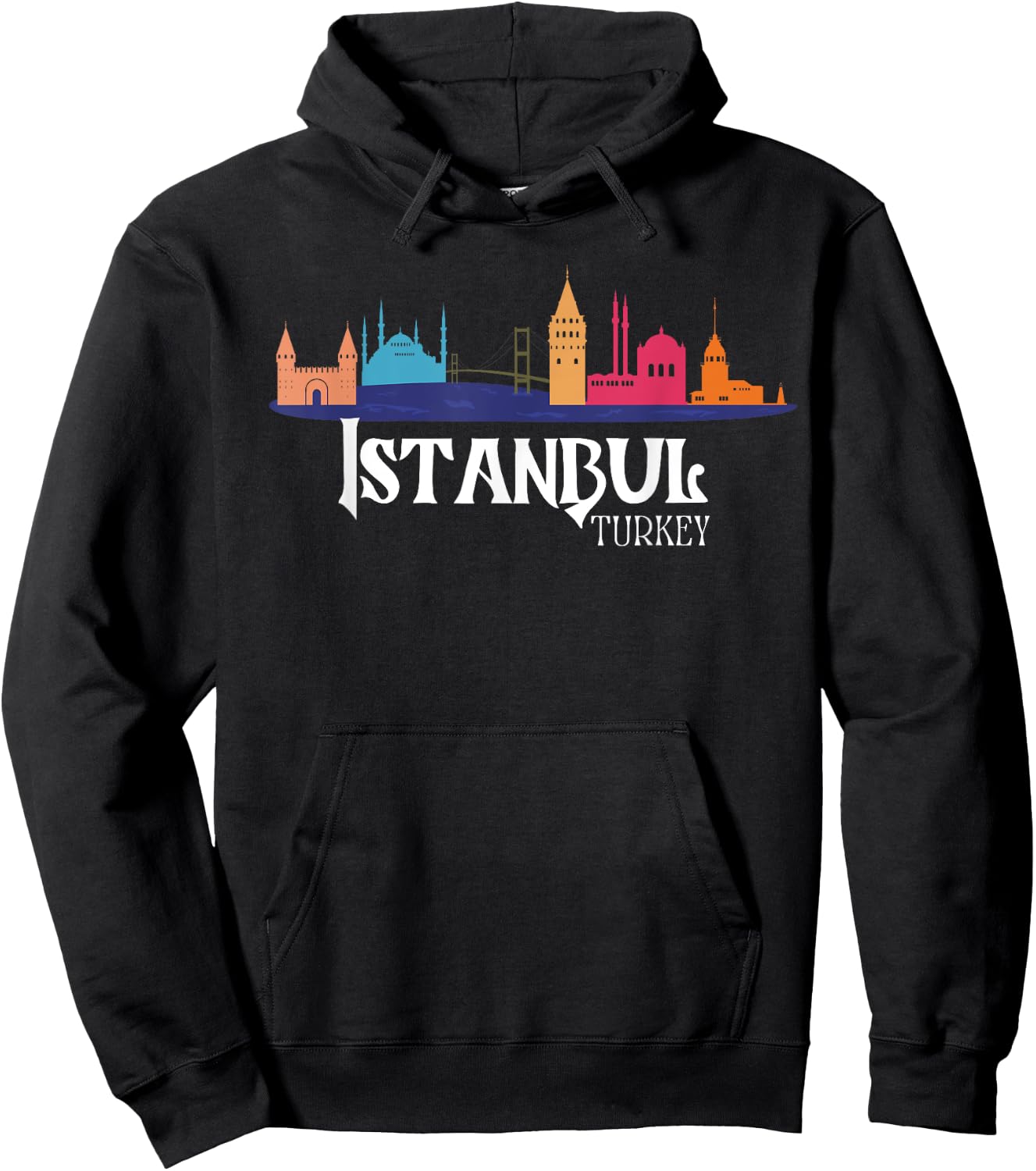 Istanbul Turkey Souvenir Hoodie - Hoodie | Black