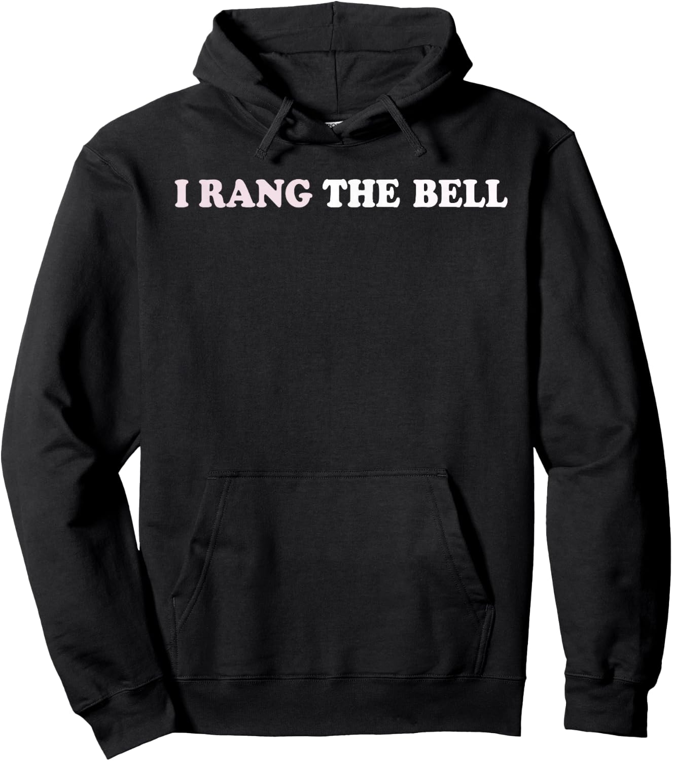 I RANG THE BELL | Men Hoodie - Hoodie | Black