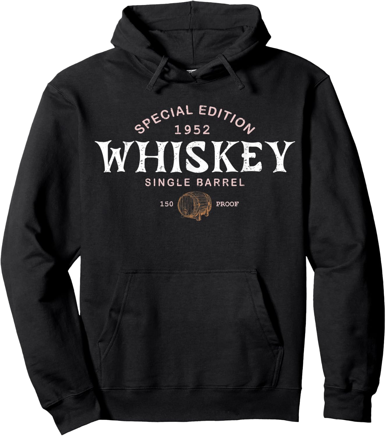 Whiskey 1952 Special Edition Bourbon Scotch Drinker Hoodie - Hoodie | Black