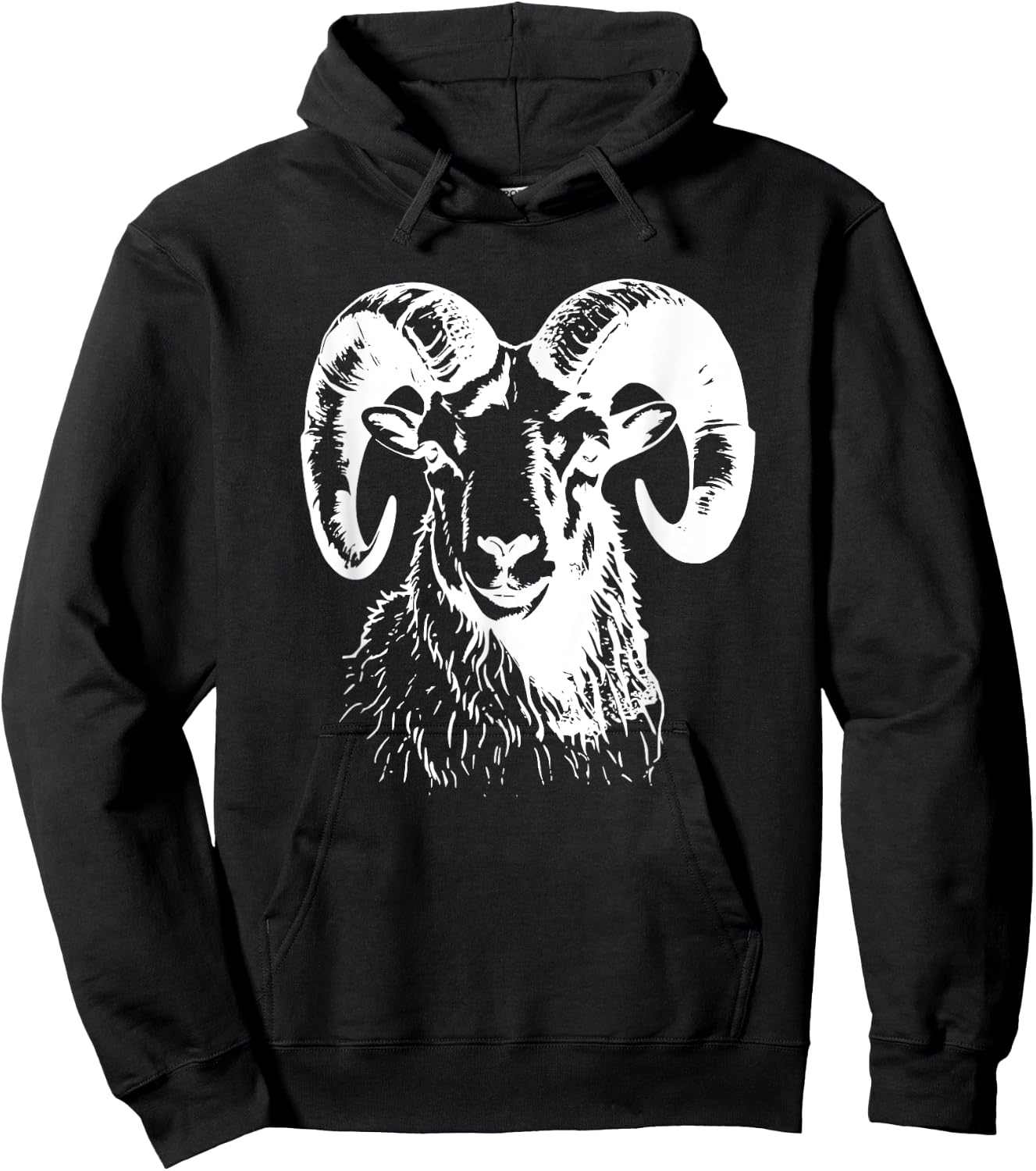 Bighorn Sheep Big Horn Sheep Hoodie - Hoodie | Black