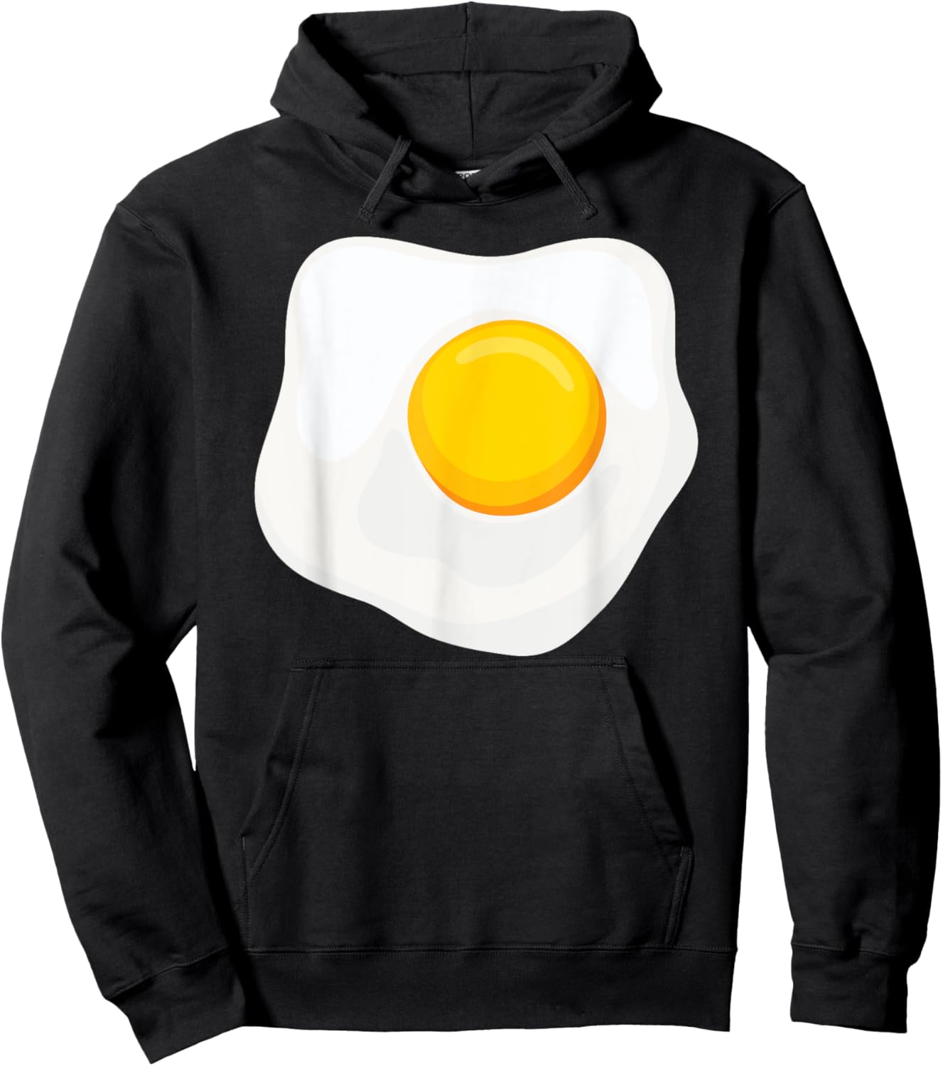 Funny Food Halloween Costume Egg costume Adult Kids Toast Hoodie - Hoodie | Black