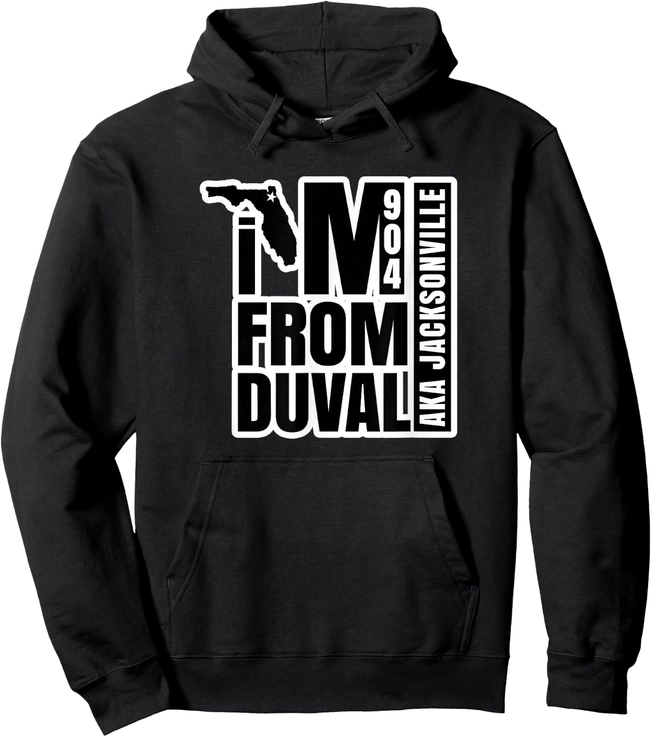 I'm From Duval aka Jacksonville Hoodie - Hoodie | Black
