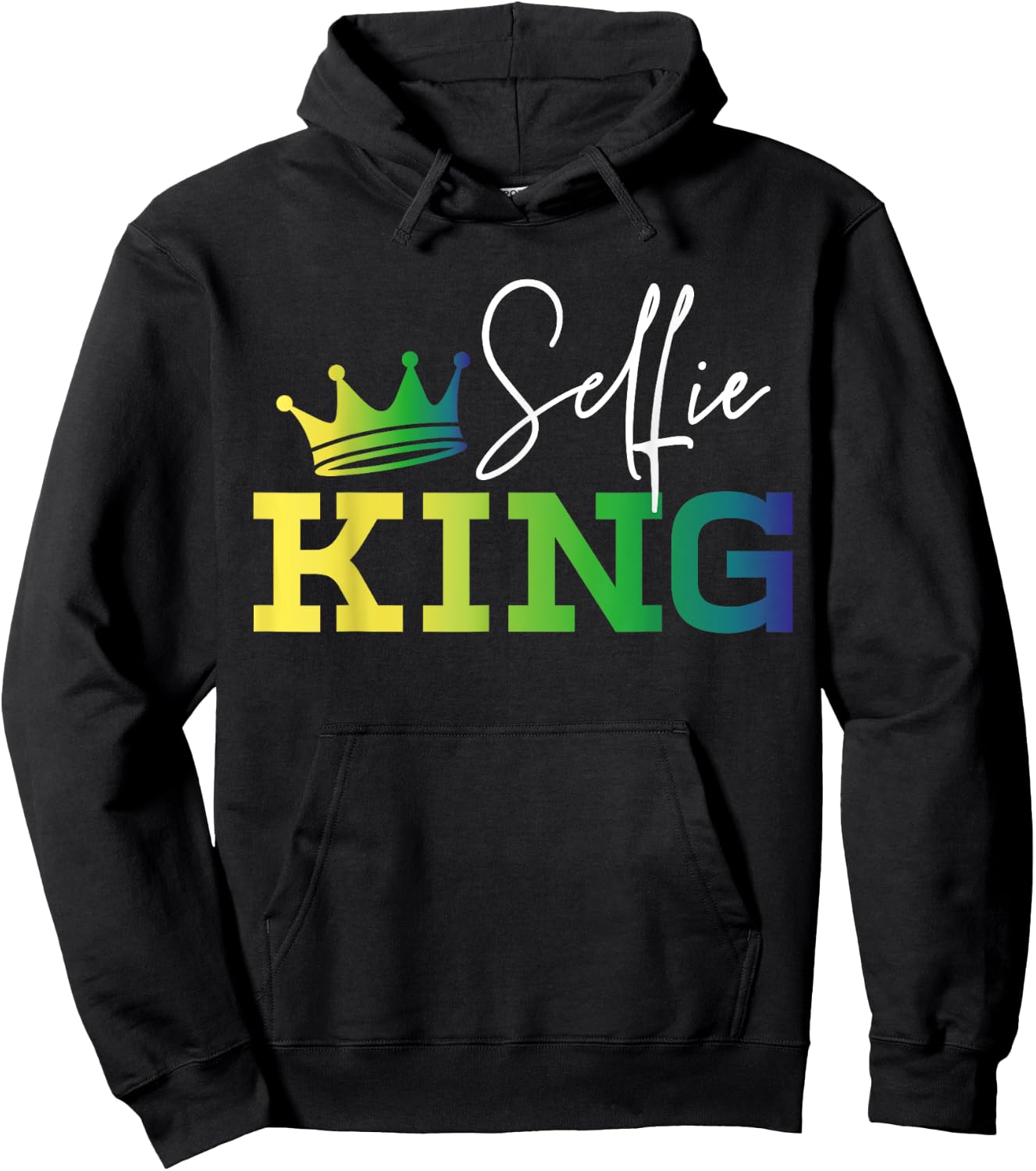 Selfie King Camera Lovers Photography Videography Hoodie - Hoodie | Black