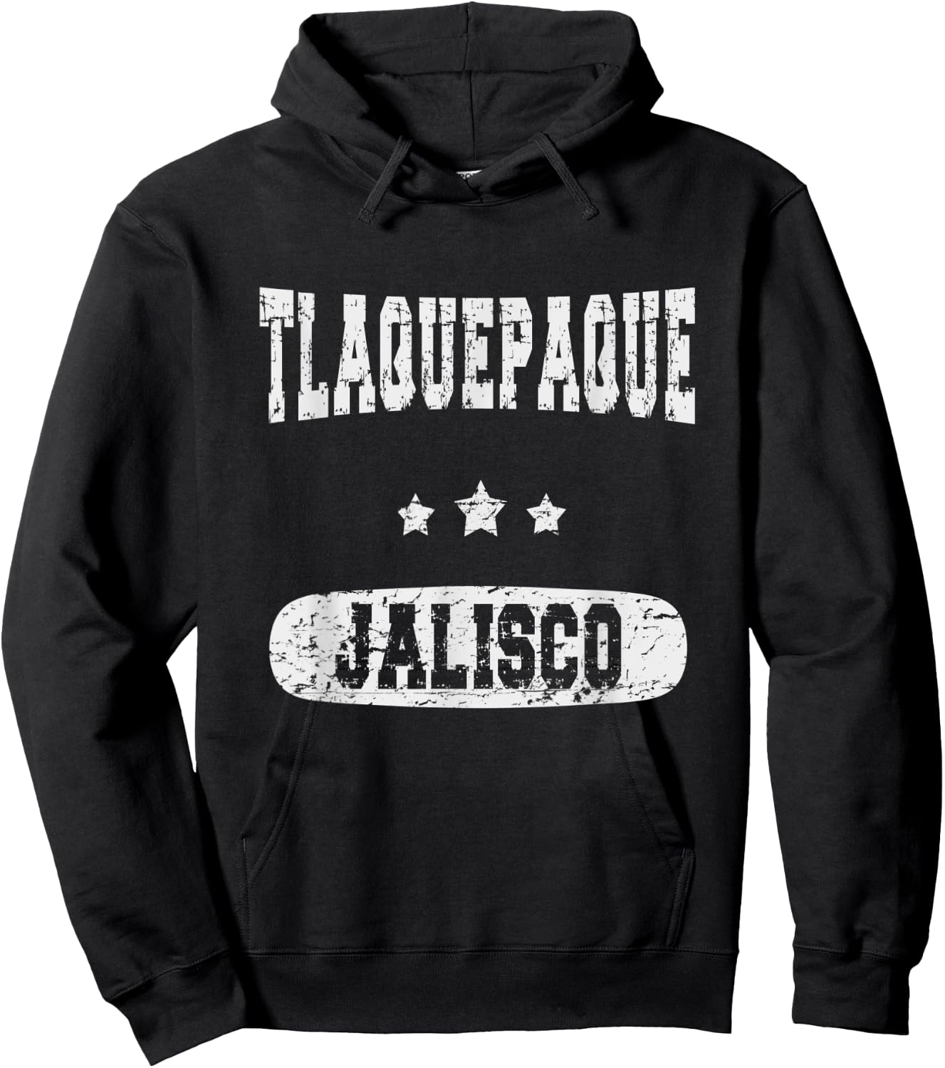 Vintage Tlaquepaque, Jalisco Hoodie - Hoodie | Black