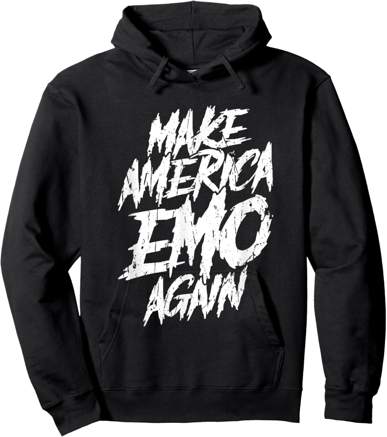 Make America Emo Again - Emo Culture Hoodie - Hoodie | Black