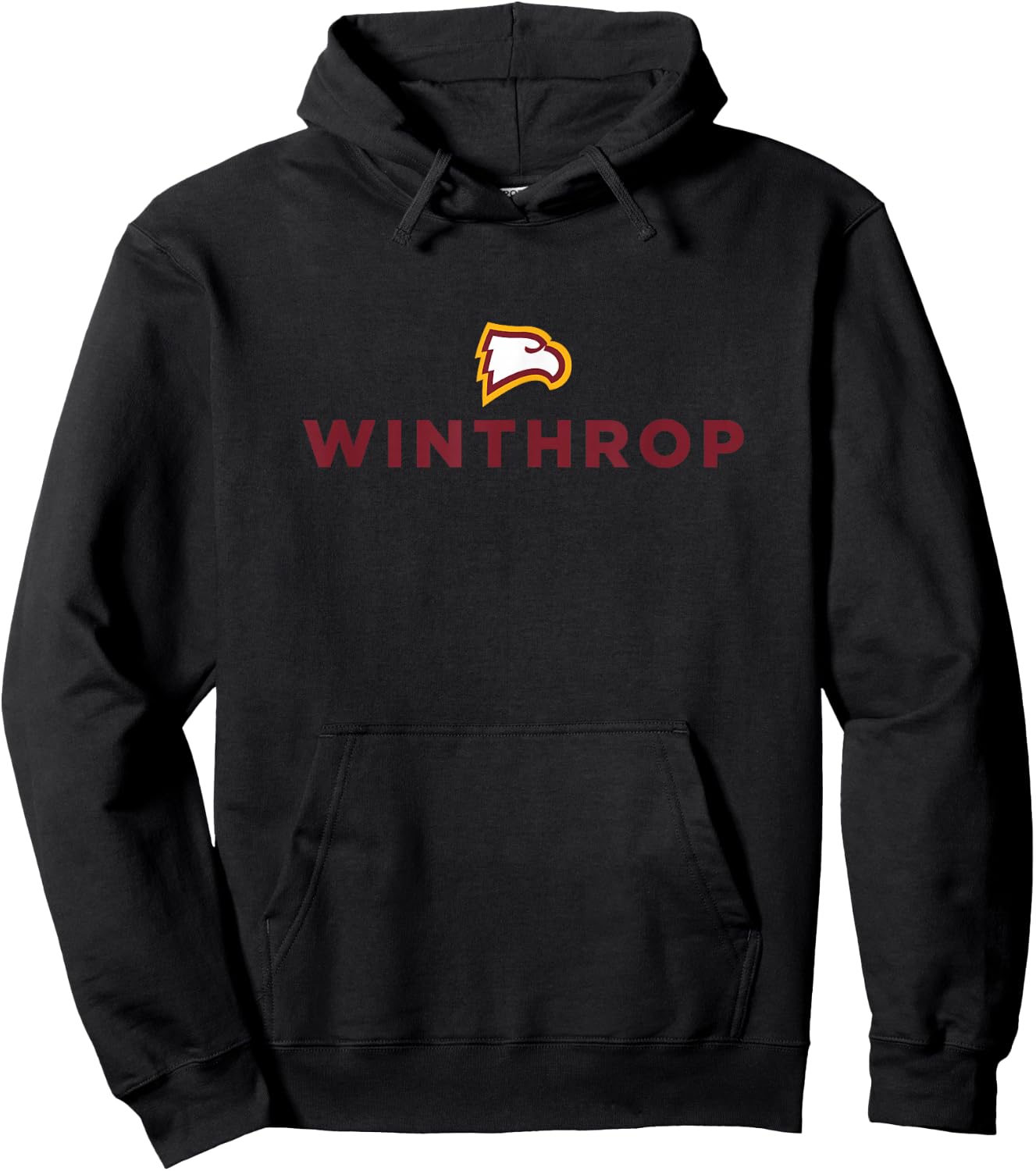 Winthrop Eagles | Official NCAA University of | PPWIN01 Hoodie - Hoodie | Black