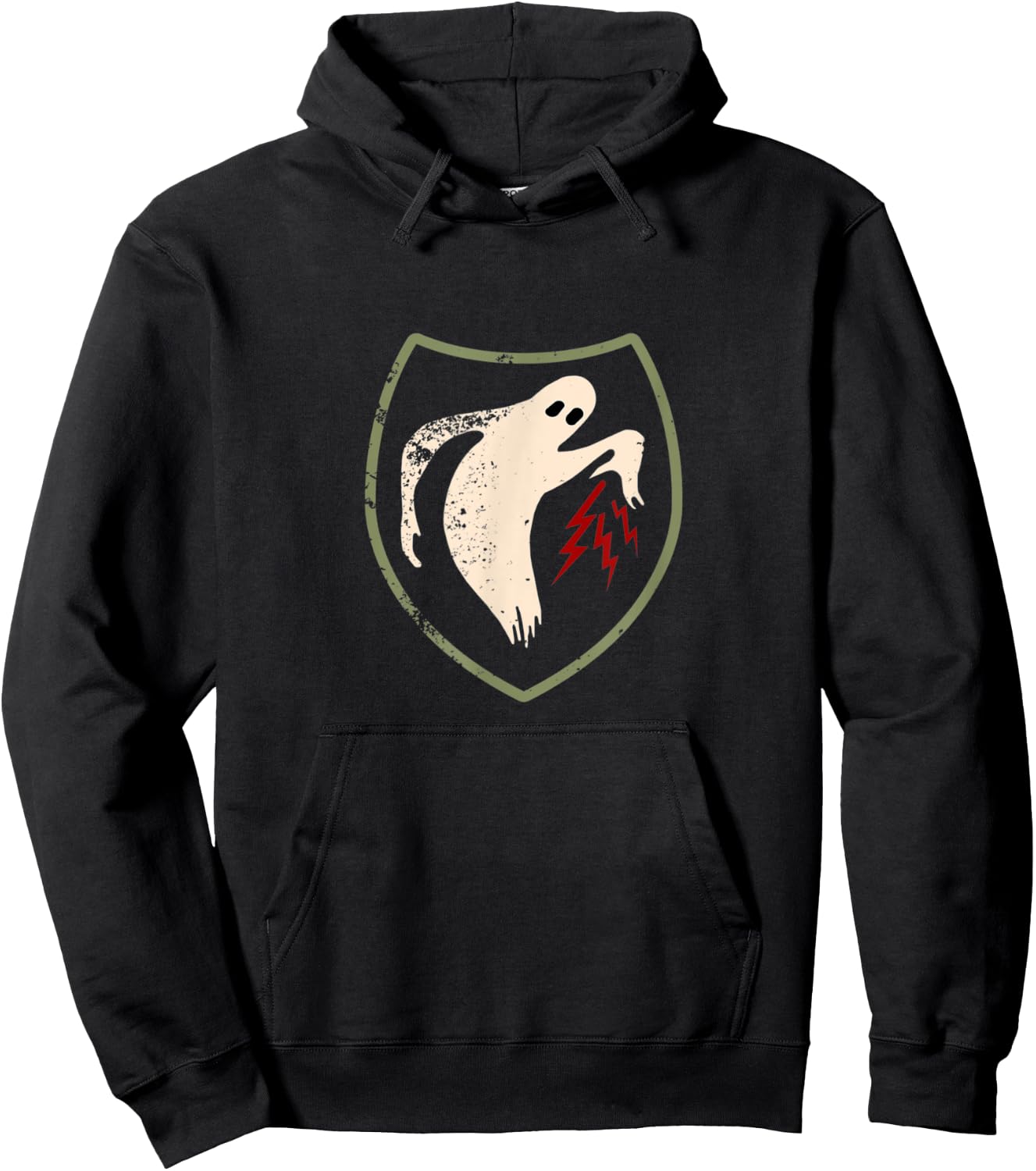 WWII Ghost Allied Unit 23rd Headquarters Special Troops Hoodie - Hoodie | Black