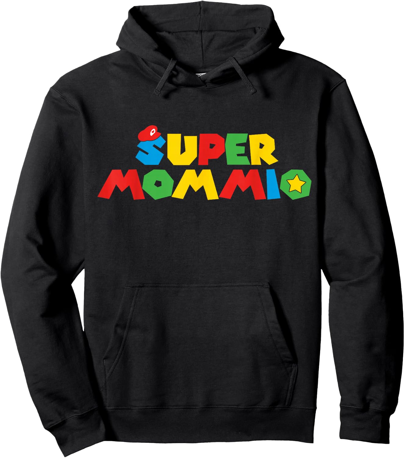 Super Gamer Mom Unleashed Celebrating Motherly Powers Hoodie - Hoodie | Black
