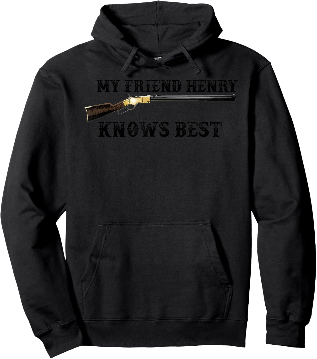 Henry Rifle Hoodie - Hoodie | Black