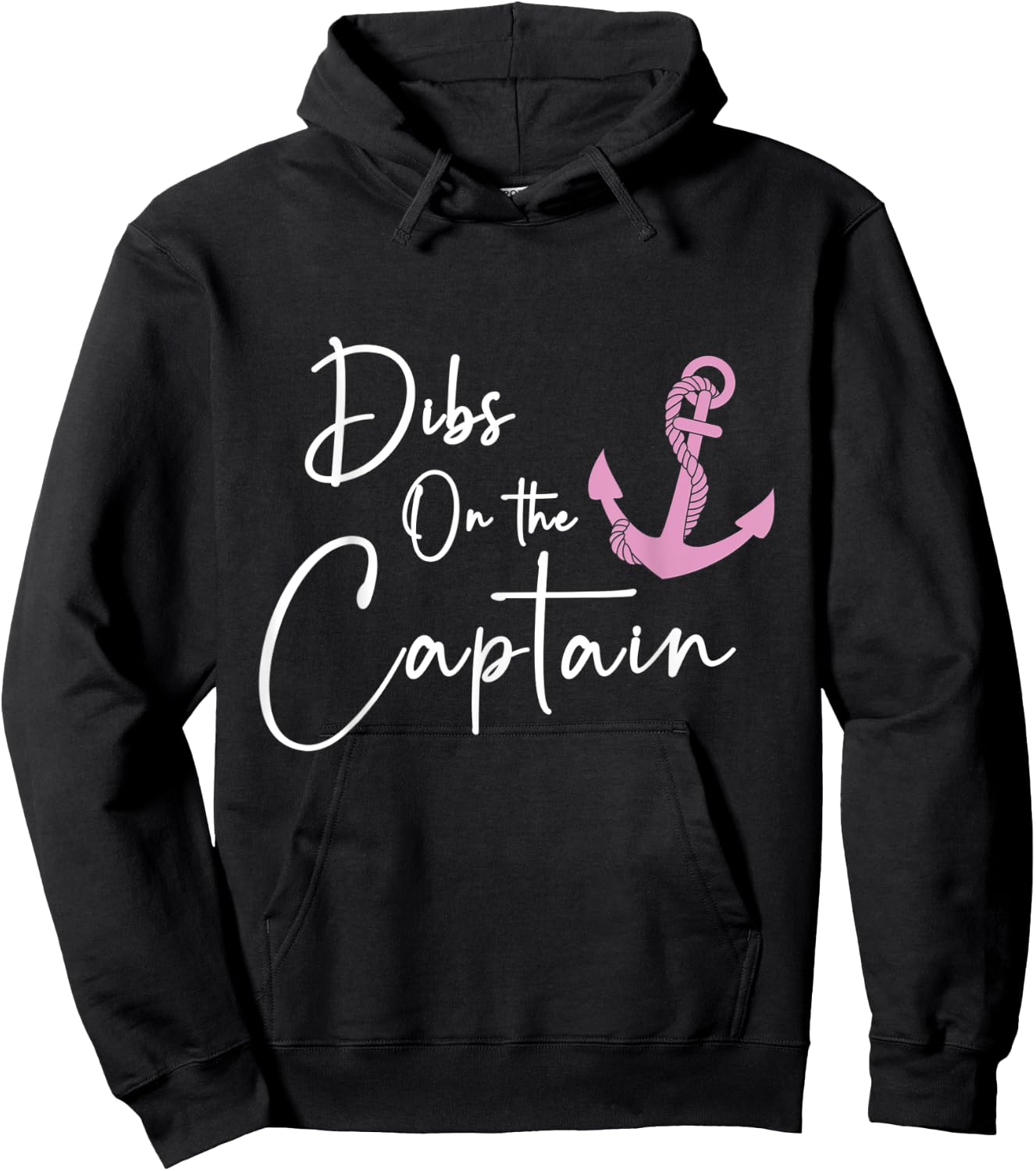 Dibs on the Captain Hoodie - Hoodie | Black