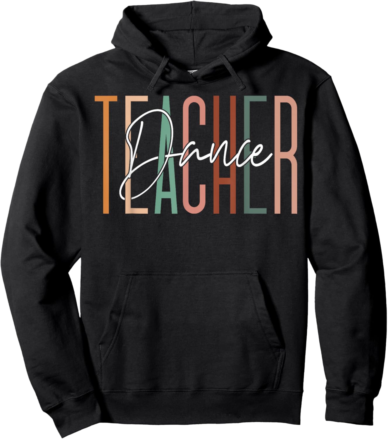 Back To School Vintage Retro Dance Cute Women Teachers & Kids - Black - Small Hoodie - Hoodie | Black