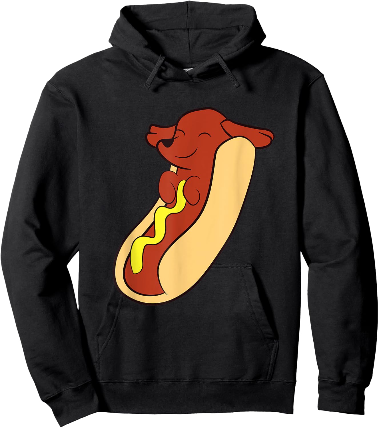 Hotdog Lover Hotdog Dachshund Hot Dog Women Girls Kids Hoodie - Hoodie | Black