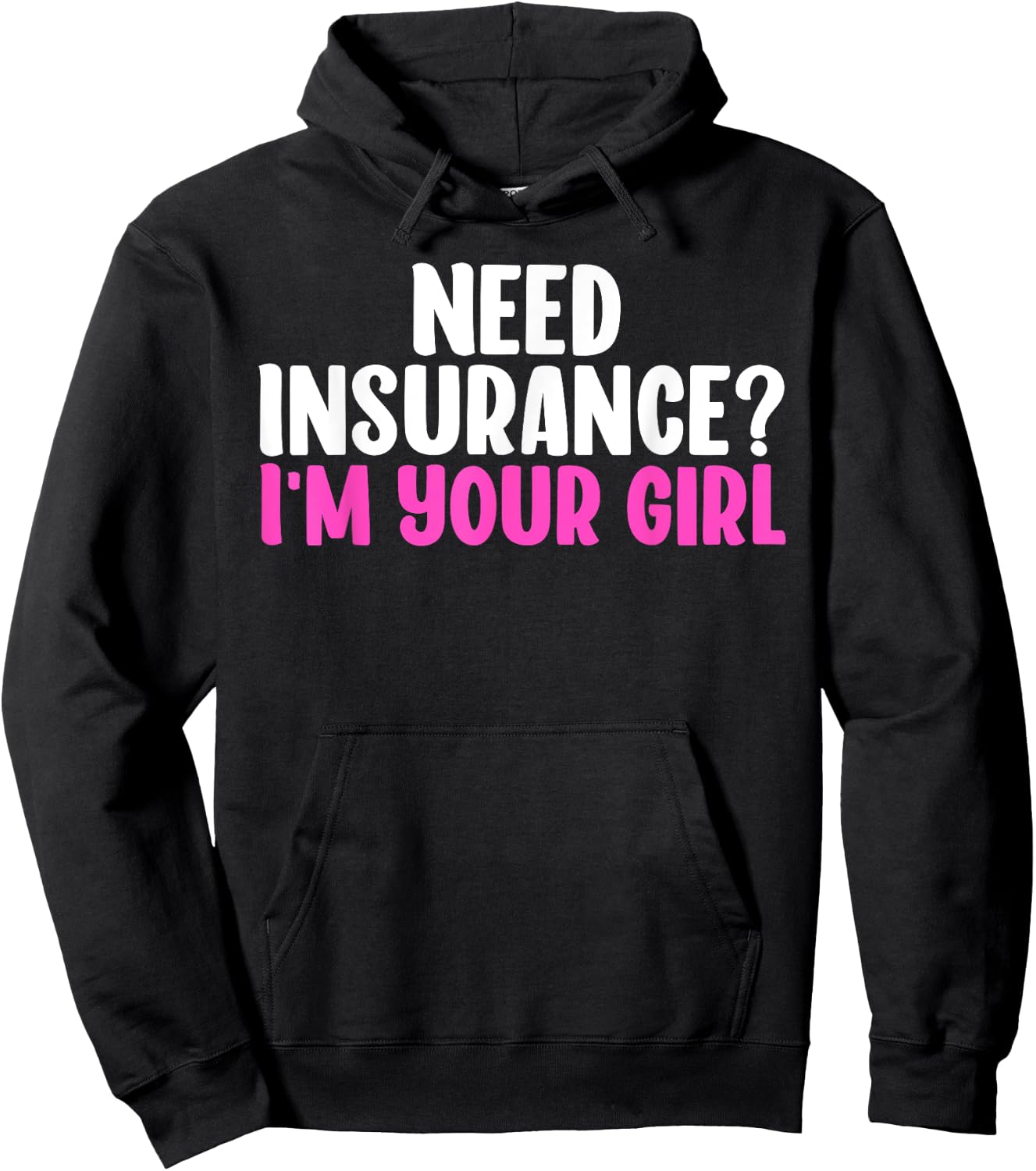 Best Insurance Broker Design Girls Insurance Agent Hoodie - Hoodie | Black