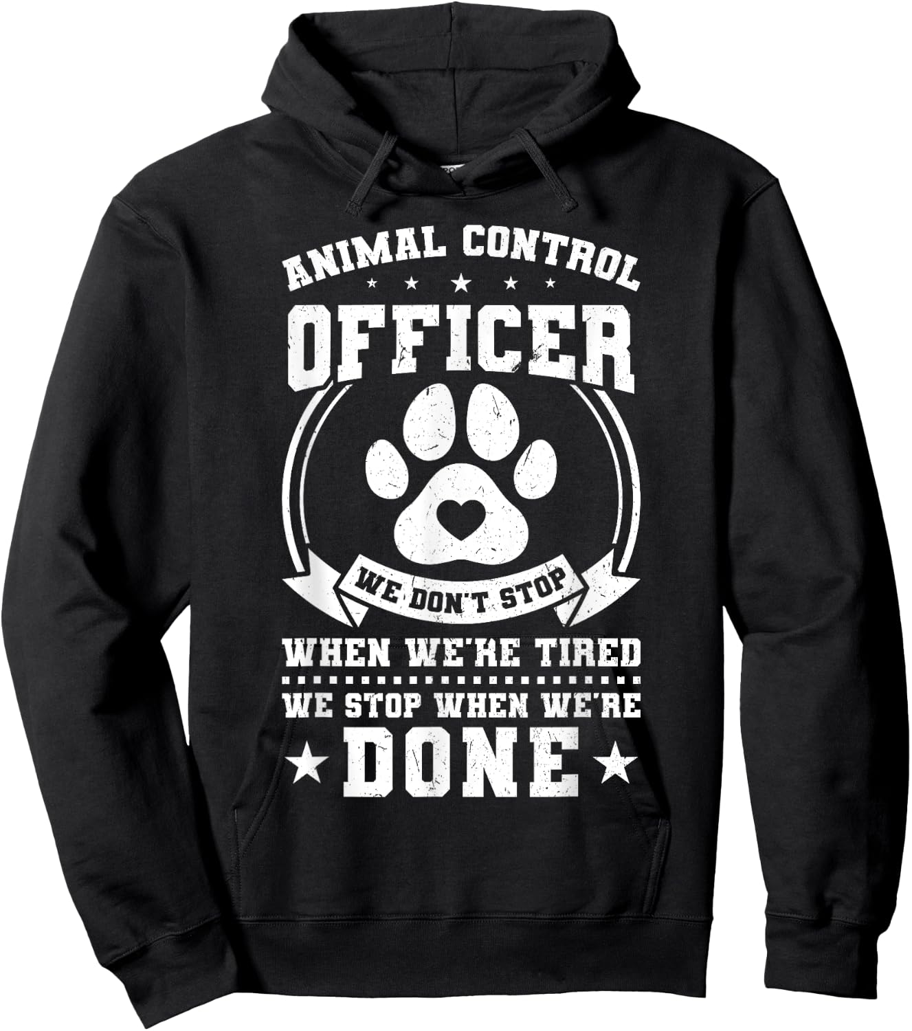 Animal Control Officer Hoodie - Hoodie | Black