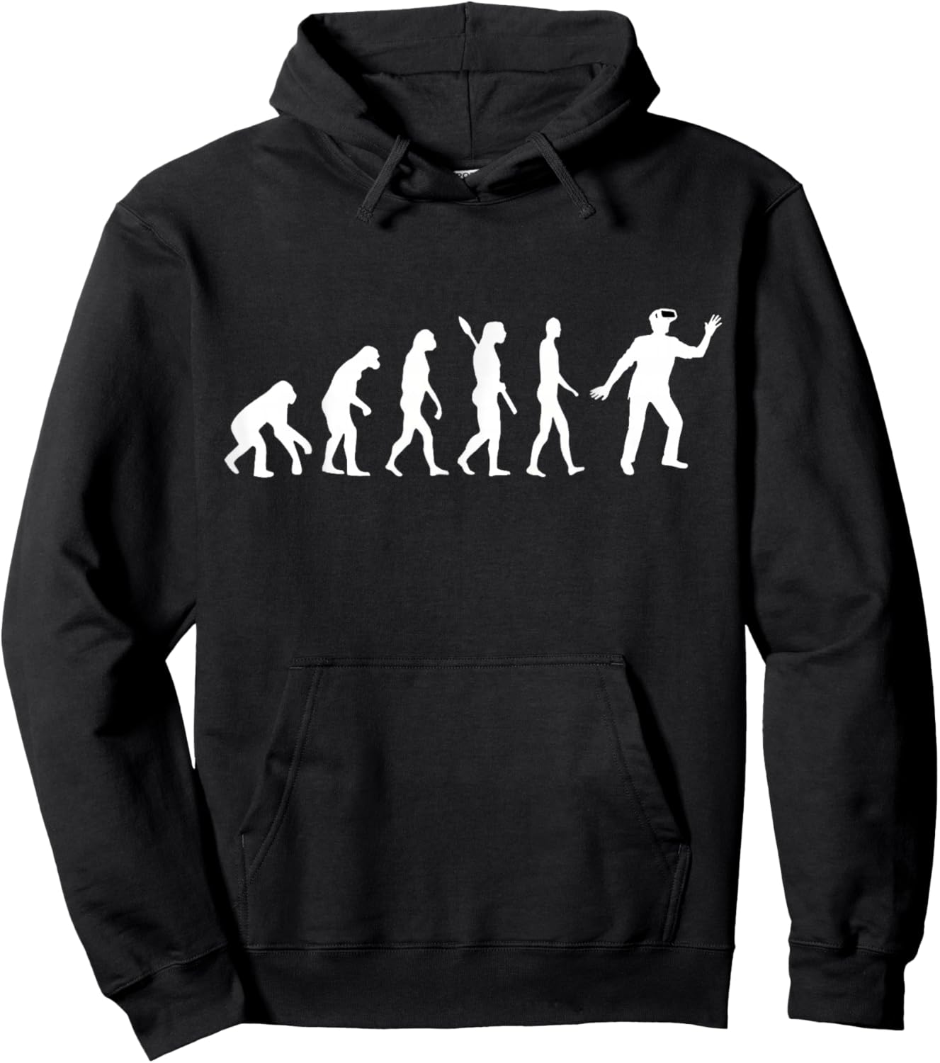 VR Gamer VR Developer Evolution VR Gaming Virtual Reality Hoodie - Hoodie | Black